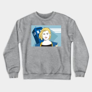 The Doctor in the 80s Crewneck Sweatshirt